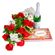 Specially For Her. This wonderful set of an elegant bouquet of roses and chrysanthemums with assorted greens along with a box of chocolates and a bottle of sparkling wine is a perfect way to pass your greetings or &#39;I love you&#39; message.. Barcelona