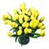 Yellow Tulips. Tulips are delicated and refined flowers that symbolize spring and romance. They are ususally available since February till April. At other times during the year their stock may be limited.. Barcelona